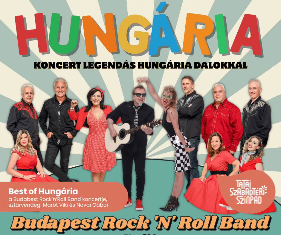 tatai szabadtéri , koncert, zenei program, nyári program